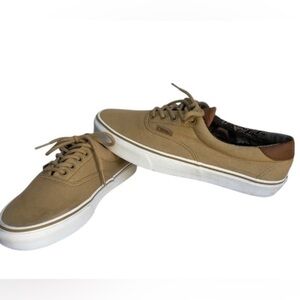 Vans Era 59 Canvas Skate Shoe Khaki/Chevron Size 9 Men/10.5 Women Streetwear